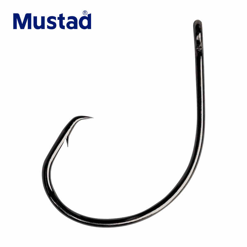 Original Mustad 39951 Fishing  - مراجعة Fishing Hook Offset وسعره