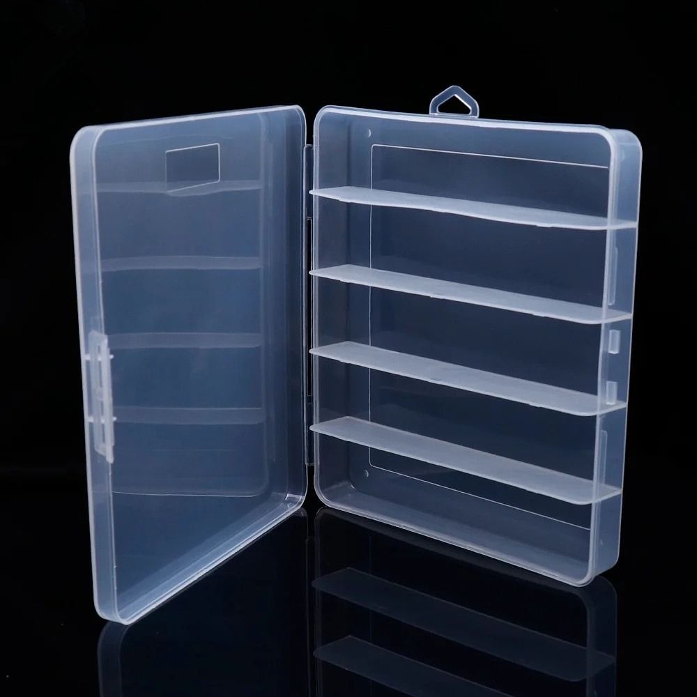 1/3pcs 3 Sizes of Plastic Fish - مراجعة Fishing Hook Box وسعره