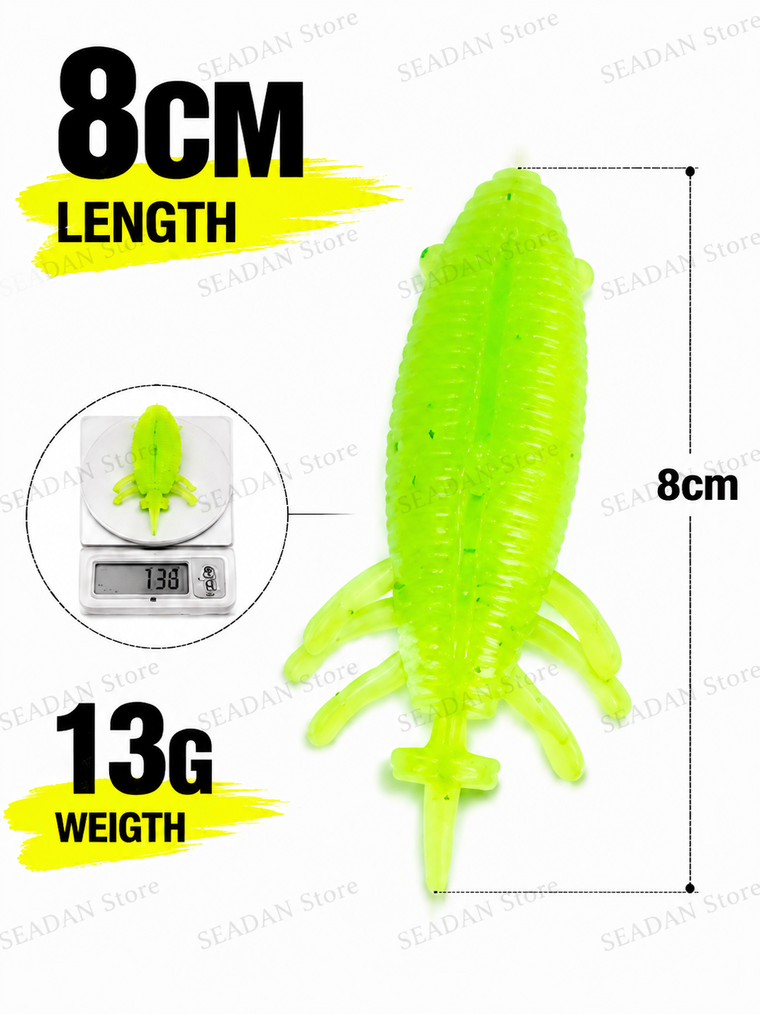 5pcs Floating Soft Frog Lure T - مراجعة Fishing Hook Offset وسعره
