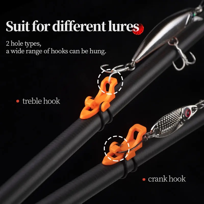 1-10pcs Fishing Rod Pole Hook  - مراجعة Fishing Hook Box وسعره