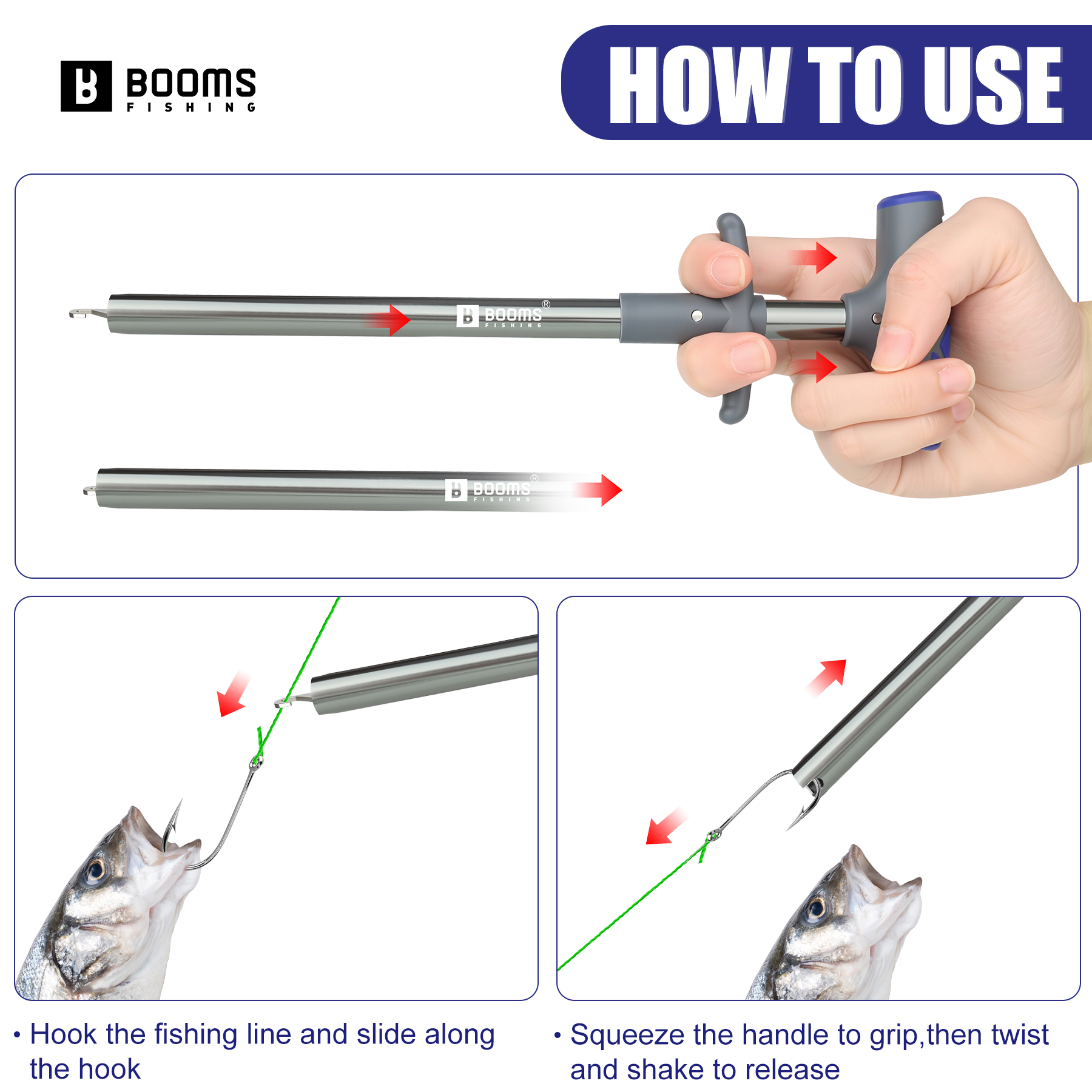 Booms Fishing XW20 Long Fish H - مراجعة Fishing Hook Sharpener وسعره