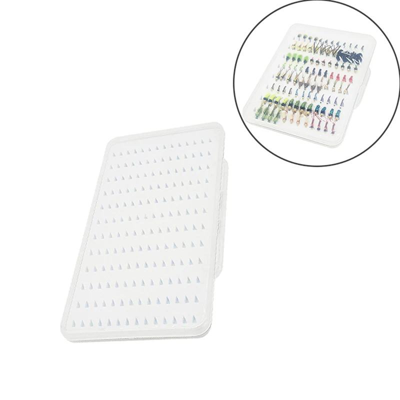 Waterproof Design Fly Hook Box - مراجعة Fishing Hook Size وسعره