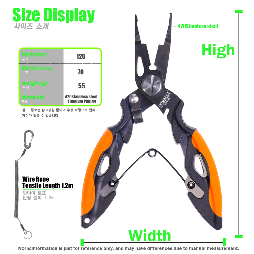 New Multifunctional Fishing Pl - مراجعة Fishing Hook Stainless Steel وسعره