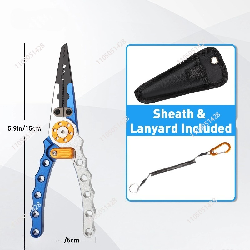 Aluminum Fishing Tackle Pliers - مراجعة Fishing Hook Remover وسعره