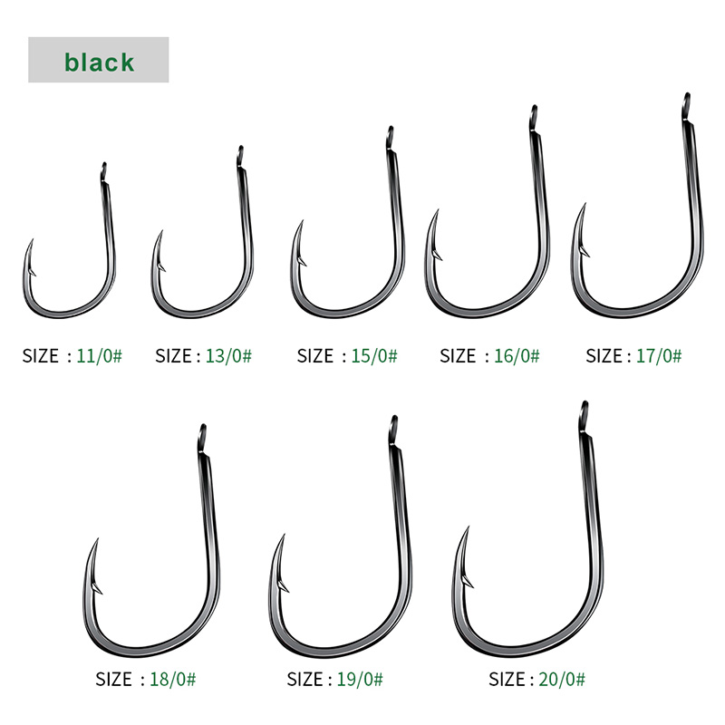 PROBEROS 30Pcs High Carbon Ste - مراجعة Fishing Hook Offset وسعره