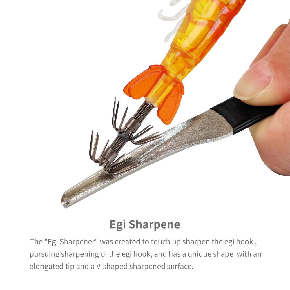 4in1 Eging Fishing Kit Retract - مراجعة Fishing Hook Sharpener وسعره