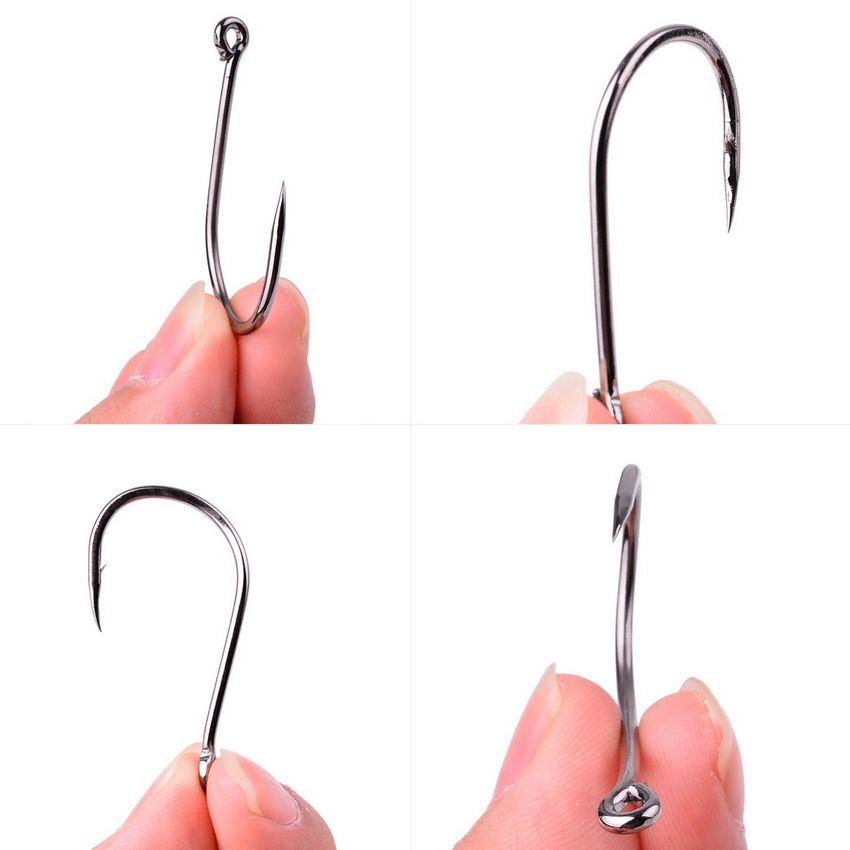 50pcs/20pcs Fishhook Coating H - مراجعة Fishing Hook Circle وسعره