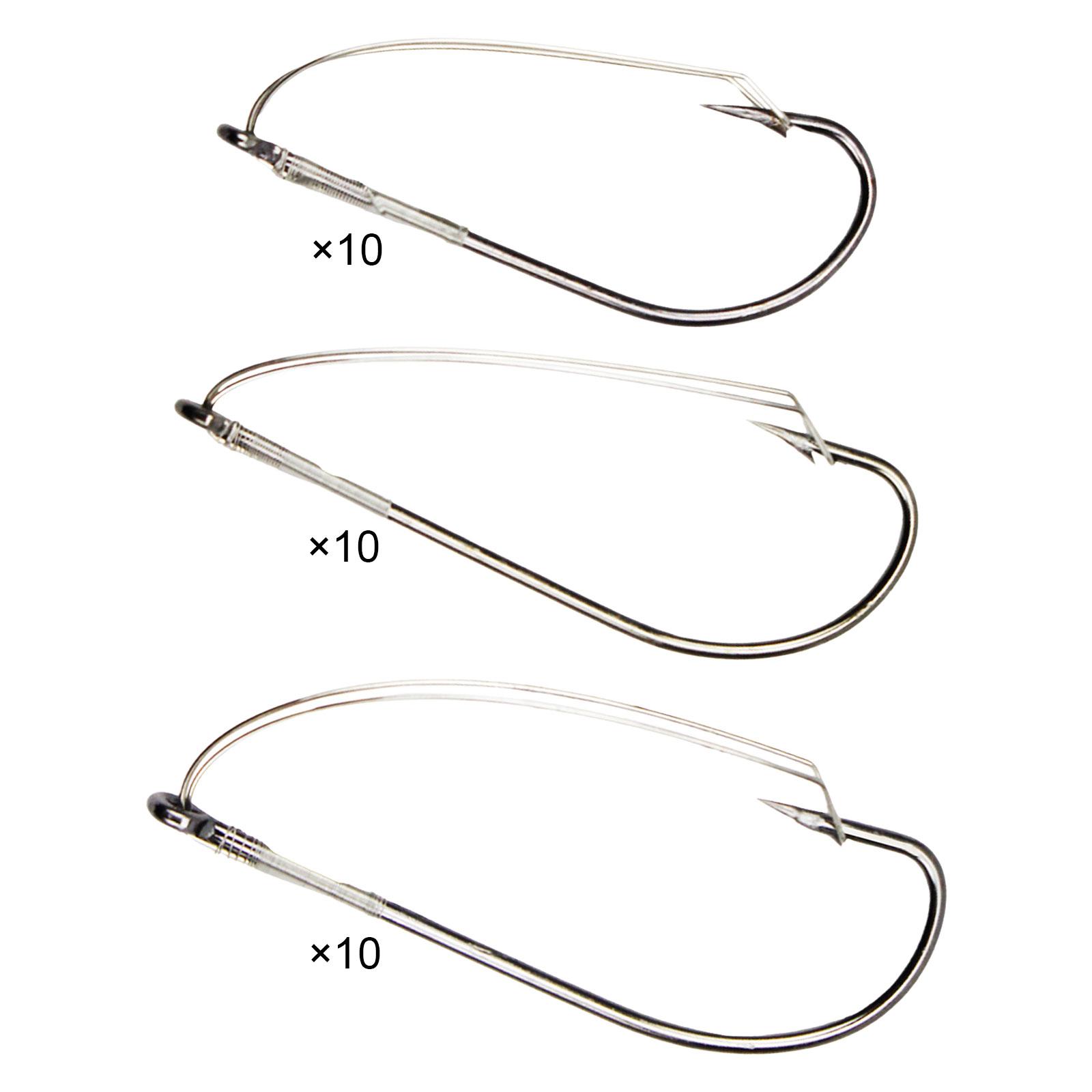 Weed Guard Fish Hooks Weedless - مراجعة Fishing Hook Weedless وسعره