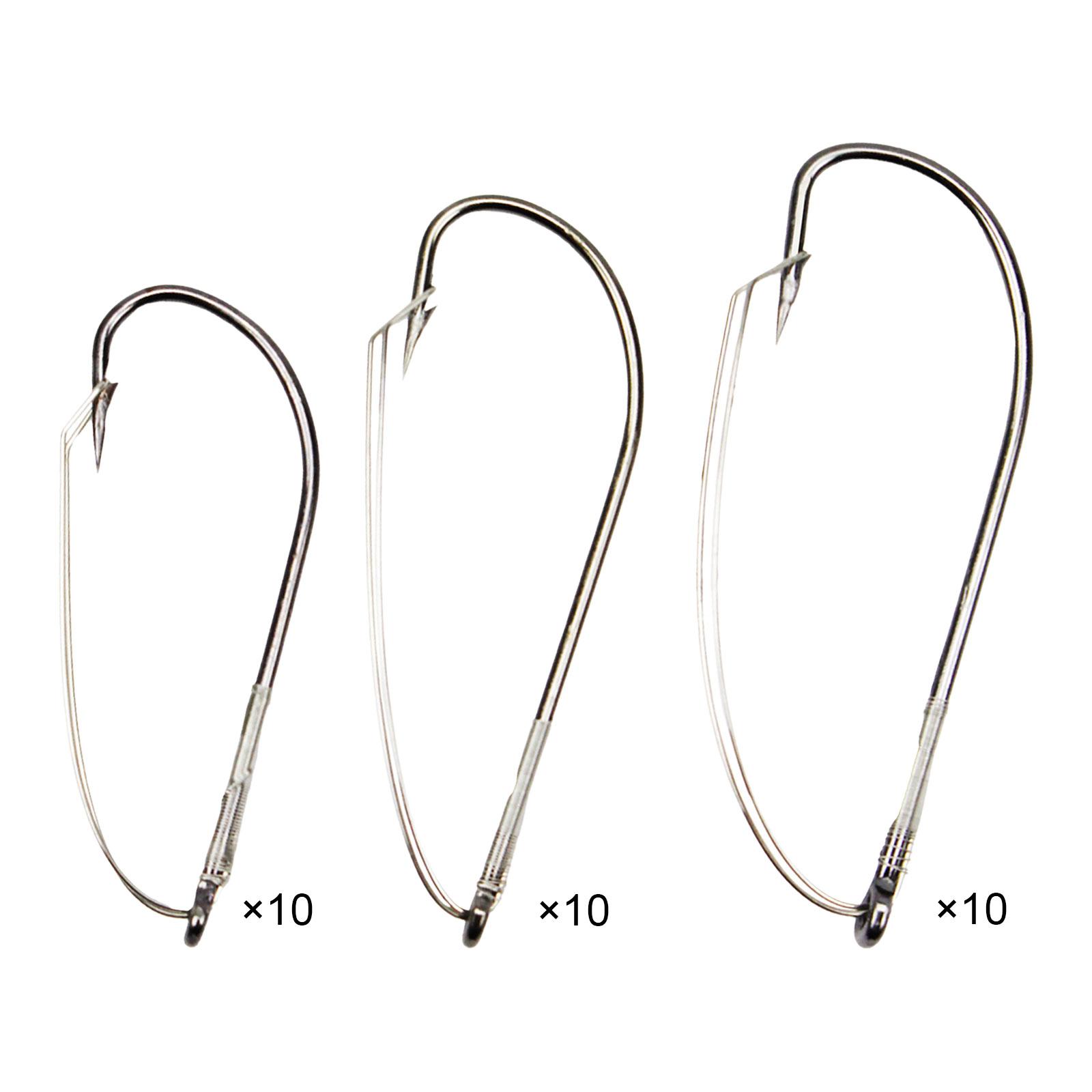 Weed Guard Fish Hooks Weedless - مراجعة Fishing Hook Weedless وسعره