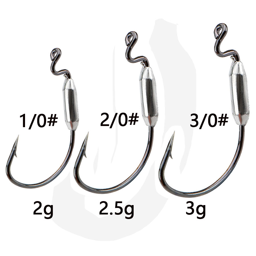 5pcs 1/0# 2/0# 3/0# Offset Fis - مراجعة Fishing Hook Offset وسعره