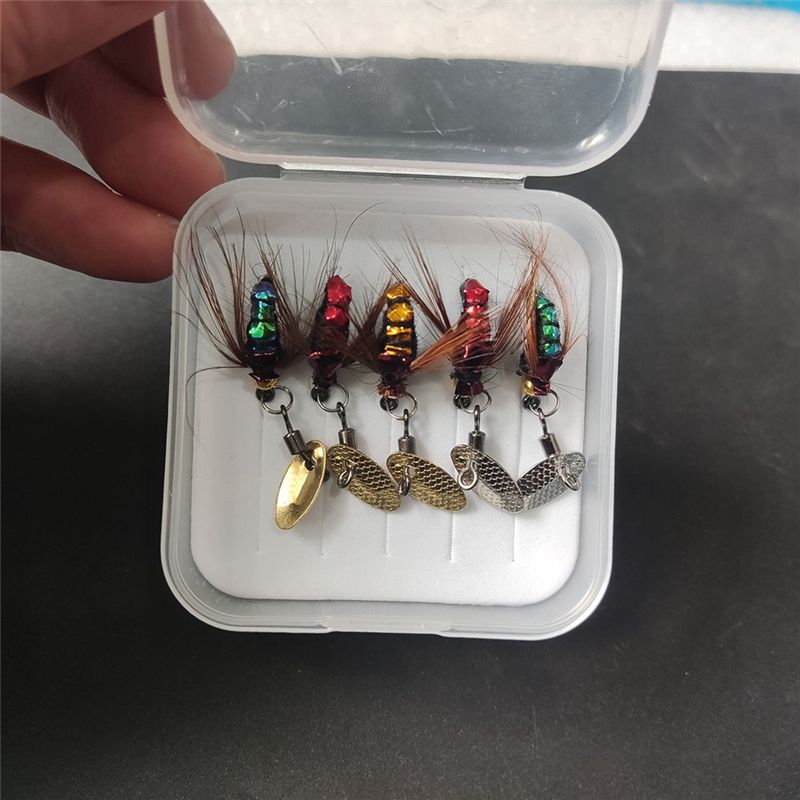 T34C Sequin Lure Bait Artifici - مراجعة Fishing Hook وسعره