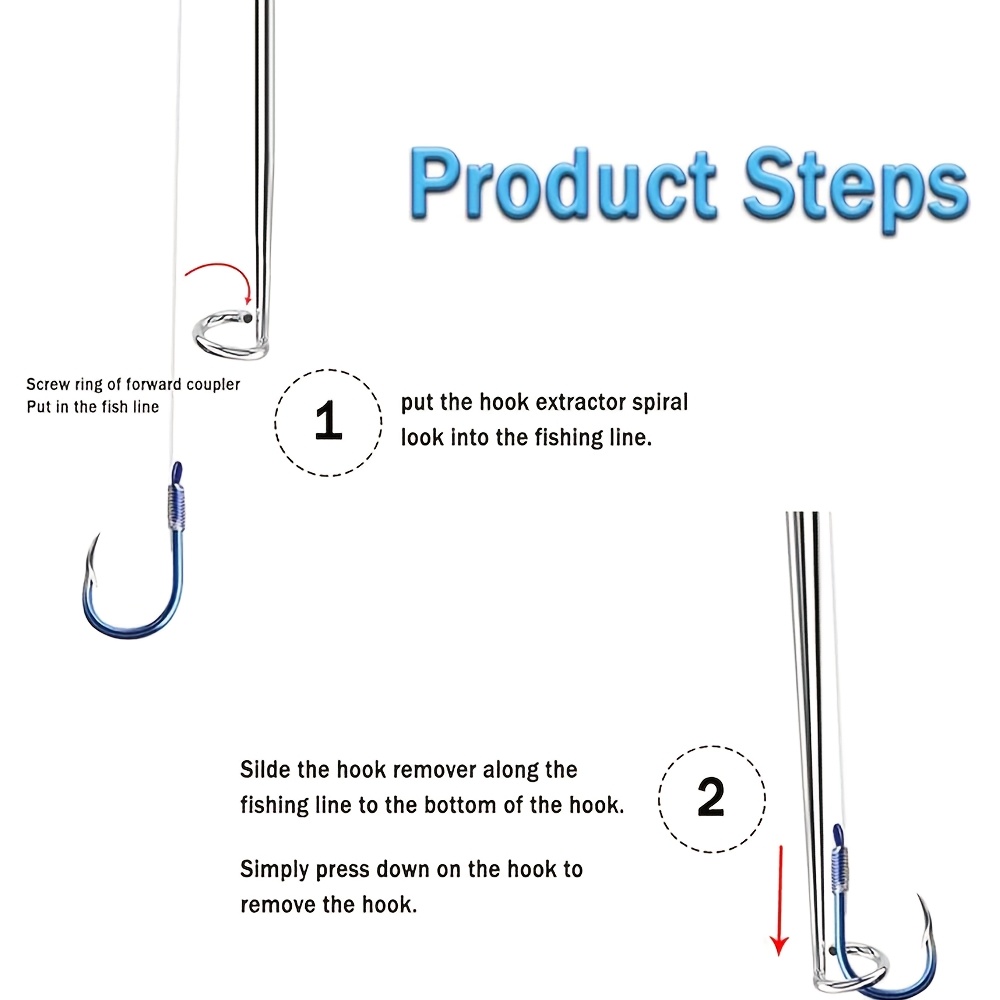 Quick Fish Hook Removal Tools, - مراجعة Fishing Hook Sharpener وسعره