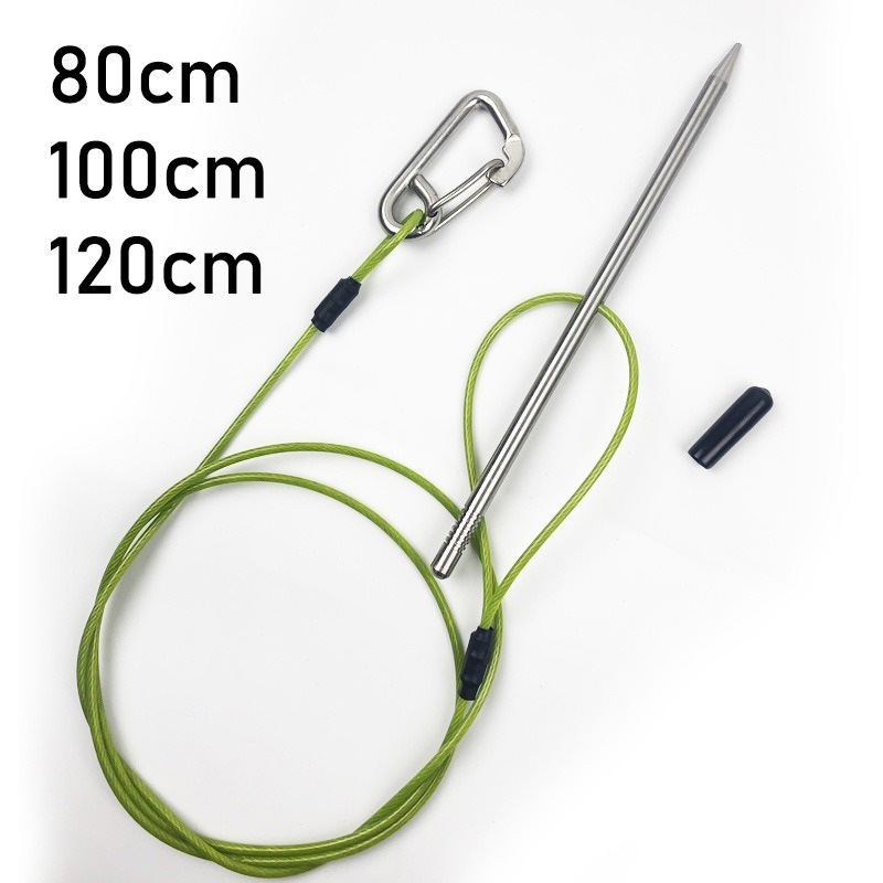 Spear Fishing Fish Stringer fo - مراجعة Fishing Hook Stainless Steel وسعره