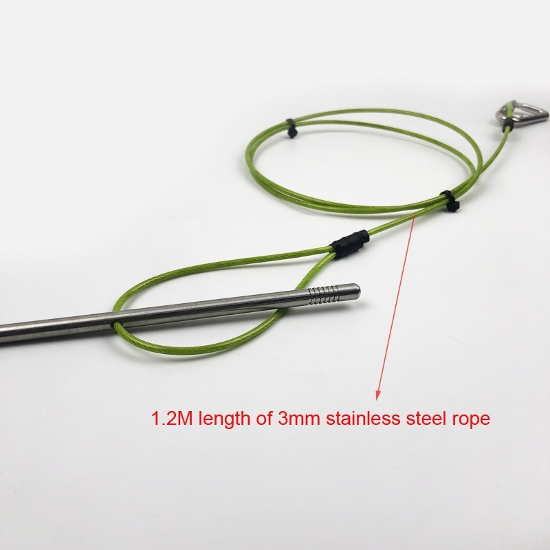 Spear Fishing Fish Stringer fo - مراجعة Fishing Hook Stainless Steel وسعره