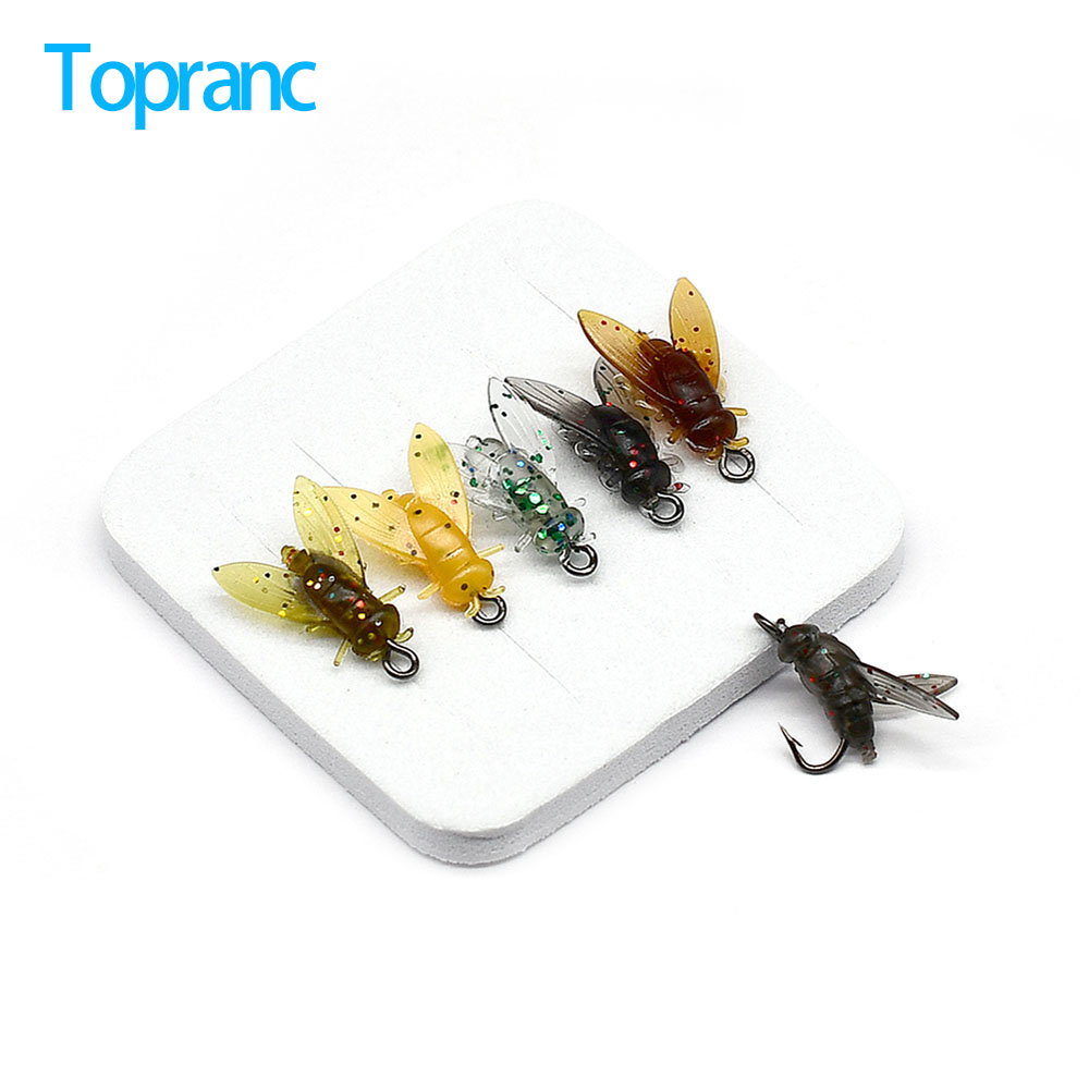 10Pcs Artificial Bionic Fly In - مراجعة Fishing Hook Assortment وسعره